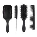 4Pcs/Set Men Hair Comb Beard Oil Comb Hairdresser Styling Comb Set Hair Combs. 