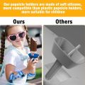 Drip-Proof Popsicle Rack Drip Free Ice Holder No Mess Free Frozen Treats Rack Popsicle Holder with Straw For Kids Ice Cream. 