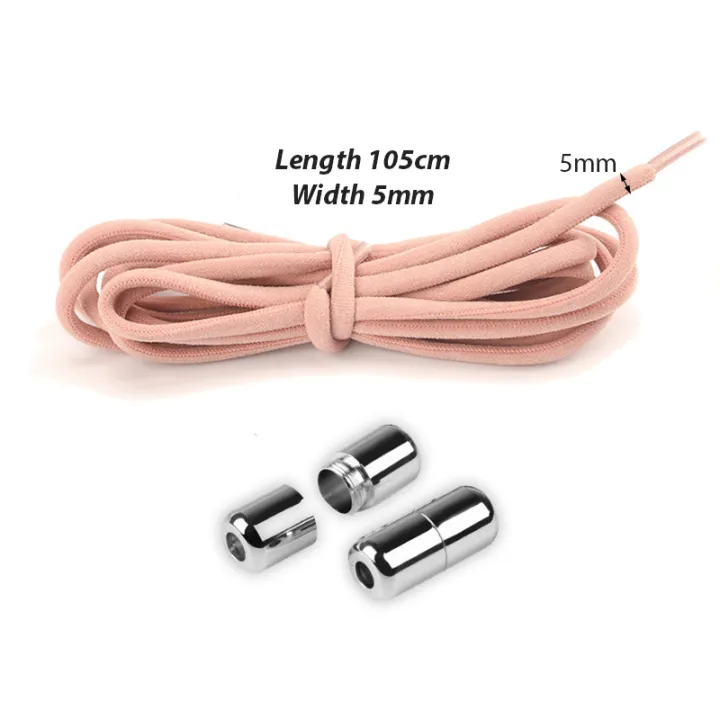 Elastic%20Sneakers%20shoelace%20Metal%20Lock%20Lazy%20Laces%20for%20Kids%20and%20Adult%20fits%20all%20shoe%20-%20Image%202