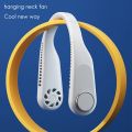 New Portable Neck Fan,Foldable Hands Free Bladeless Neck Fan, Wearable Cooling Neck Fan Perfect for Travel, Sports. 