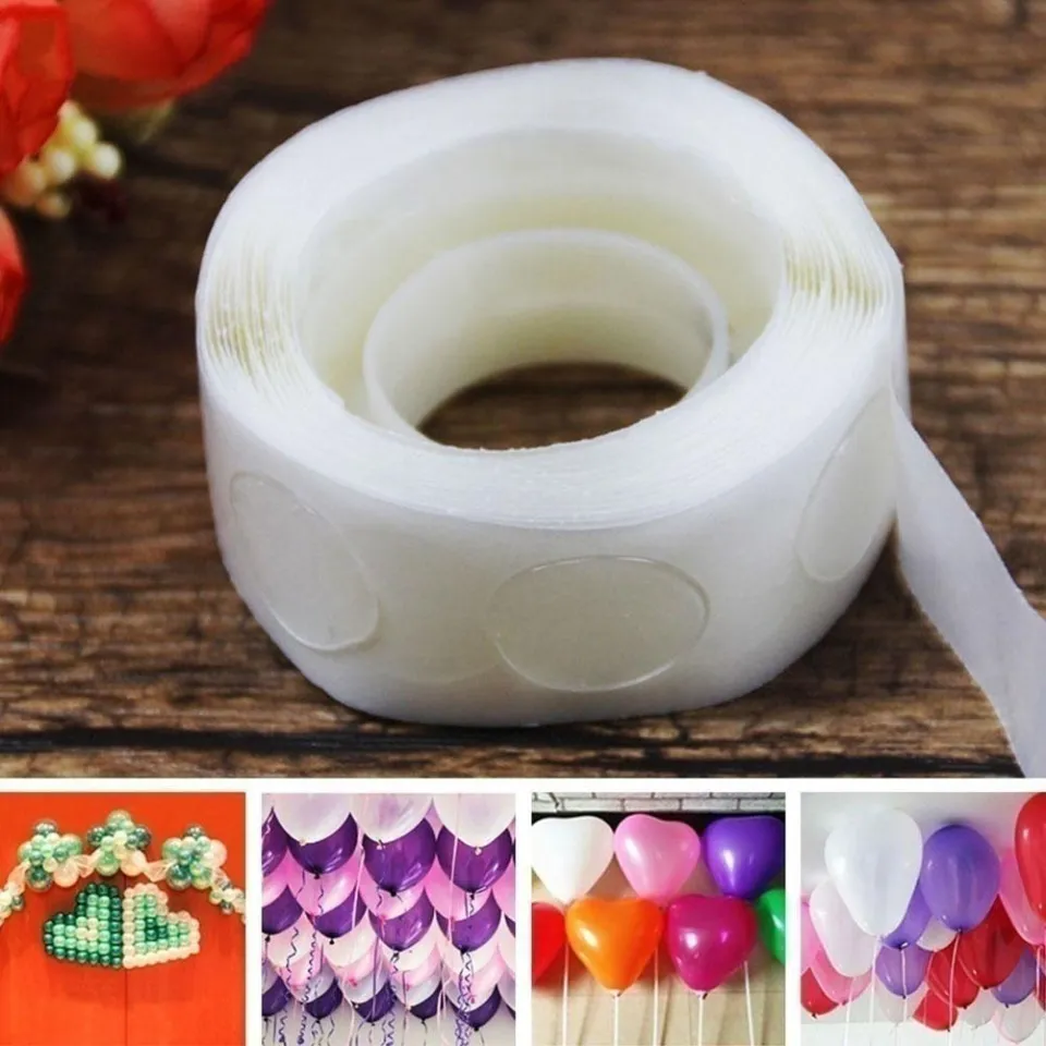 100 Glue Dots Roll Removable Adhesive Birthday Balloons Glue Dots For Party Decoration Foil Balloon Wedding etc. Double Sided Glue Dot. Daraz.pk