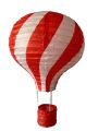 Hot air balloon handmade paper shopping mall DIY striped modern minimalist kindergarten decoration lantern. 