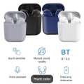 M10 &stearo TWS i12 Double Wireless tws i7sBluetooth Hand Free with Power Bank Stereo Earphones White bluetooth ear phone for all cell phones use. 