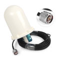 High Quality Anteena 60 feet Wire + Connector For Ptcl Charge Ufone Blaze EVO Wingle Charji Mobile phones , routers GSM/3G/4G for Signal Booster N-Male. 
