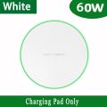 60W Wireless Charger for iPhone 13 12 11 X XR XS Fast wireless Charging Dock for Samsung Xiaomi Huawei Phone Qi charger wireless. 