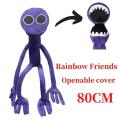 50-80cm Rainbow Friends Plush Toys Doll Game Character Can be Opened Long Hand Purple Monster Fear Stuffed Animal Halloween Gift. 