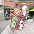 chenyyka For iPhone 6 Case With New Design Thin Phone Case Cartoon Cute Animal Pattern Shockproof Square Edge Softcase Silicone Casing Full Cover Angel Eye Camera Protection Cases. 