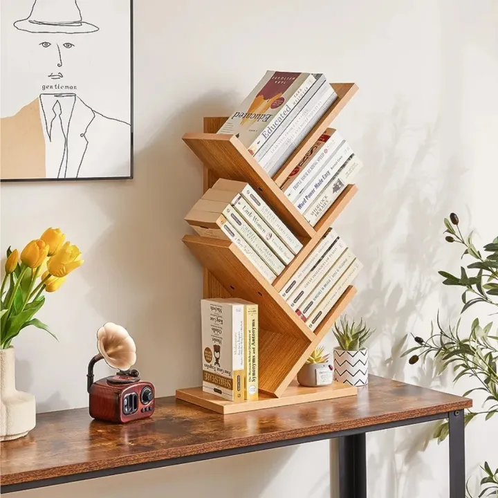 Tree-shaped%20bookshelf%20Bookcase%205-tier%20bookshelf%20Floor%20standing%20book%20shelves%20-%20Image%206
