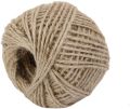 50M Wrap Gift Hemp Rope Ribbon Twine Rope Cord String Ball Natural Pack of 2. 