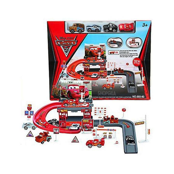 Disney Cars Mcqueen & Mator - Track Set