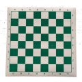 42cm x 42cm Chess board for children's educational games green & white color. 
