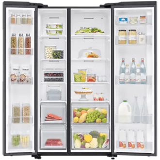 "RS62R5001B4/SG%20SBS%20Refrigerator%20with%20All-Around%20Cooling%20-%20680L%20Capacity"%20-%20Image%206