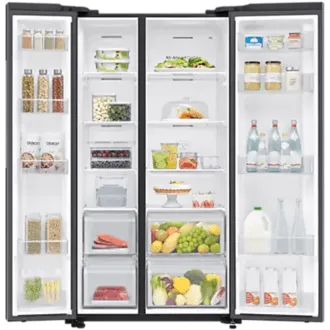 "RS62R5001B4/SG%20SBS%20Refrigerator%20with%20All-Around%20Cooling%20-%20680L%20Capacity"%20-%20Image%206