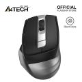 A4Tech FB35CS - Bluetooth + 2.4G Wireless - Rechargeable Type C - Silent Clicks - 2000 DPI - Connects 3 Devices - For PC/Laptop/Tablet/Smart TV. 