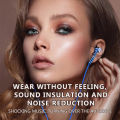 DISOUR Original 9D Surround Bass Hifi Metal Wired Earphone With Mic Waterproof Sweatproof Sport Gaming Music Headphone 3.5MM AUX Headset For Samsung/Xiaomi/iPhone/Huawei/Oppo/Vivo/PC. 