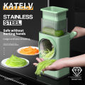 Multifunctional Vegetable Slicer Cutter Chopper Vegeta Graters Shredders Fruit Rotary handle Not Hurting Your Hands Kitchen Tool. 