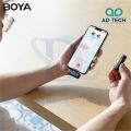 BOYA BY-WM3T2-D2 Mini 2.4GHz Wireless Microphone with Lightning Port for iOS Devices. 