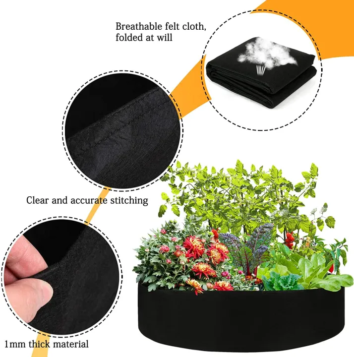 Large%20Fabric%20Grow%20Bag%20%20/%20Plant%20Bag%20/%20Planter/%20Plant%20Pot%20for%20Growing%20Vegetables%20and%20Flowering%20Plants%20-24%20Gallons%20-%2024%20inches%20diameter%20x%2012%20inches%20depth%20-%20Fabric%20Pots%20/%20Fabric%20Grow%20Bags%20for%20Rooftop%20Gardening%20-%20Image%203