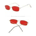 Unisex Rectangle Metal Frame Sunglasses Fashion Small Retro Shades UV400 Sun Glasses Eyewear for Men Women Goggles. 