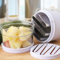 Hand-Pressing Chopper Cut Pats Tools Ginger Garlic Chopping Machine. 