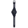 Casio G Shock Black Resin Analog/Digital Black Dial Bluetooth Multi-Function Black Resin Band Watch-GBA-900-1ADR. 