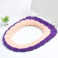 Universal Soft Heated Toilet Seat Mat Set For Home Closestool Mat Seat Case Warmer Toilet Lid Cover Bathroom Products. 