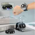 Mini RC Car Watch Toy Cartoon Remote Control USB Electric Wrist Strap Racing Cars Watch For Children Gift Toy. 
