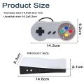 Retro Video Super Mini P5 Game Console 8 Bit Game Box 5 With 620 Classic Game AV Out Dual Wired Controller. 