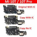 New For Xiaomi Mi 10T Mi10T Pro USB Micro Charger Charging Port Dock Connector Microphone Board Flex Cable. 