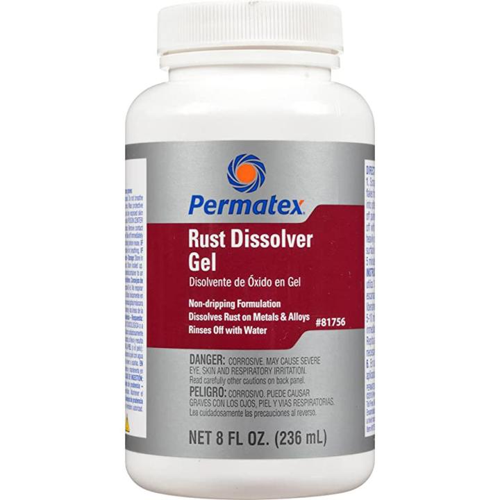 Permatex 81756 Rust Dissolver Gel,235ml (Made In USA)