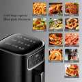Silver Crest 10 Liter Air Fryer Instant Pot 10QT Air Fryer, 8-in-1 Functions with Even Crisp Technology that Crisps, Broils, Bakes, Roasts, Dehydrates, Reheats & Rotisseries, Includes over 100 In-App Recipes, Non-Stick Coating, Touchscreen, Cool Touch, |. 