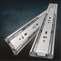Cabinet damping slide rail thickened stainless steel guide rail drawer buffer silent side - #1. 