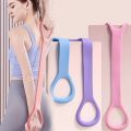 1pcs High-Elastic Resistance Bands for Fitness & Elastic Yoga Resistance Band for Back Stretch - Exercise - Multifunctional Figure 8 Chest Expander with Non-Slip Massage Handles for Home & Gym Workouts. 