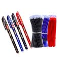 33 Pcs/Set School Erasable Gel Pens Set 0.5 mm Fine Point Black/Blue/Red ink Ballpoint Pen Stationery Office Writing Supplies. 