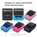 Aibecy Label Printer Sticker Thermal Label Paper Self-Adhesive Printable Paper Roll Waterproof for DP23/DP30 Series. 