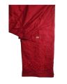 Fashion Cotton Trousers Red Color Straight Trousers Bottom Embroidery Fashion Cotton Trousers for Women and girls Cotton Embroidered Medium Size Embroidered Pants Trouser For Girls. 