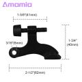 Unique Rubber Tip Door Stop 2pcs Satin Nickel Door Stopper with Adjustable White Rubber Bumper Tips Easy Installation Durable Hinge Pin Door Stop Doorstop Hinge Pin. 
