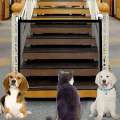 Pet Safety Guard Mesh Dog Gate,Pet Gate Magic Gate for Dogs. 