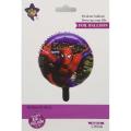 SPIDERMAN THEME FOIL BALLOON ROUND SHAPE FOIL BALLOON ( 18 INCH SIZE ). 