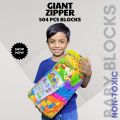 500+ Pcs Baby Blocks – Jumbo Building Brick Set for Kids – Early Development & Brain Training – Safe & Durable Plastic Construction Toys – Fun & Interactive Learning. 