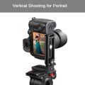 DSLR Camera L Bracket Vertical Horizontal Switching Tripod Quick Release Plate for Canon Nikon Sony Osmo Ronin Zhiyun. 