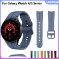 Original Silicone Strap for Samsung Watch 4 5 40mm 44mm Watch 5 Pro 45mm Sport Bracelet smartwatch Band for Galaxy Watch 4 Classic 42mm 46mm. 
