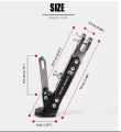 Motorcycle Side Stand Adjustable Best for Modification High Support for CG 125 / CD 70. 