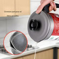 Oil Filter Pot for Kitchen | Stainless Steel Oil Container with Filter. 