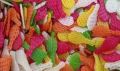 Best Mix Fryums Ready-to-Fry Papad Snacks Small Racket Shape/Triangle /Heart/Circle  Colorful Snacks 500 grams Colorful Party Snacks. 