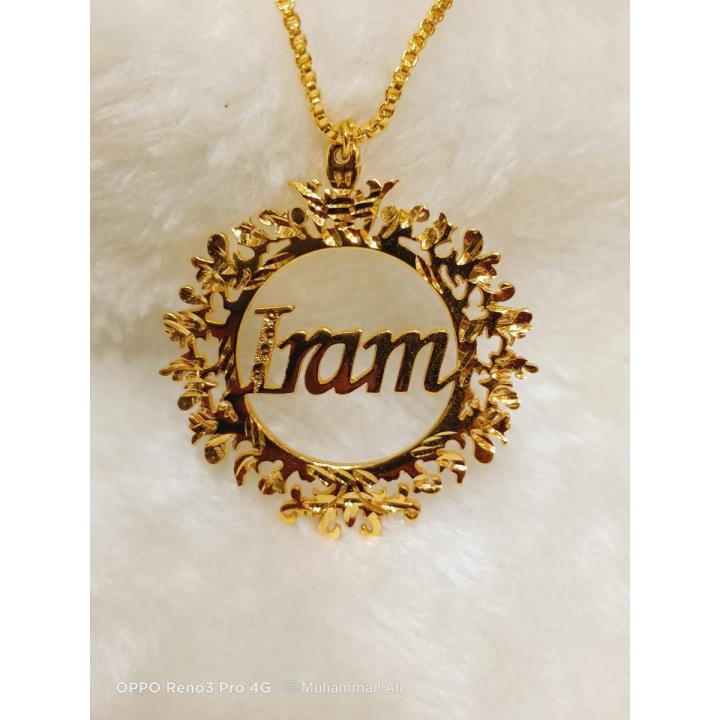 Customize Name Necklace, Name Locket  For Girls & Boys(PERFECT GIFT TO SEND YOUR WIFE , FIANCE, HUSBAND, FATHER , OR ANY ONE