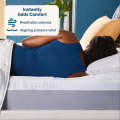 Leafy Cloud Quilted Ultra Soft Mattress Topper. 