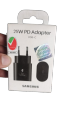 Original Samsung 25 W PD Adapter-USB-C (First 5 customer data cable free). 