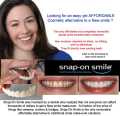 Perfect Fit Snap-On Smile Veneers – Upper & Lower Natural Look Teeth Covers & Braces. 