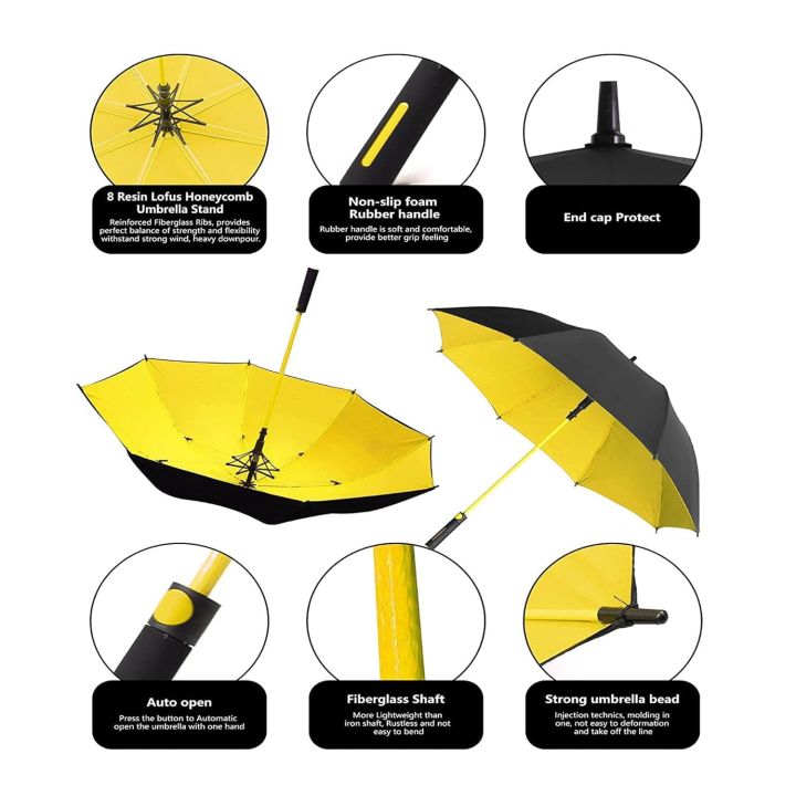 AL-Majeed%20Traders%2055%20Inch%20Extra%20Large%20Umbrella%20Double%20Canopy%20UV%20Protection%20Automatic%20Open%20Double%20Canopy%20Vented%20Sun%20Rain%20Windproof%20Waterproof%20Oversize%20Wedding%20Umbrellas%20for%20Women%20Men%20(WITHOUT%20COVER)%20-%20Image%206